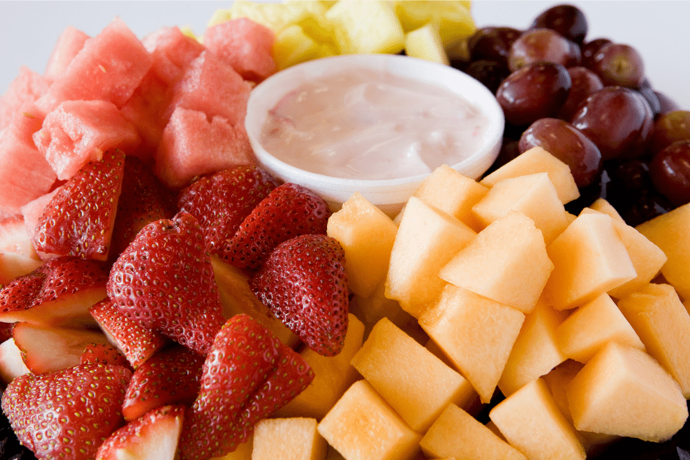 Amaretto Fruit Dip Recipe Bickford Flavors