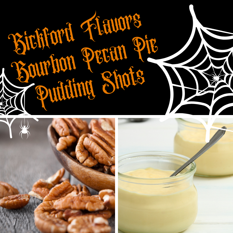 Bourbon Pecan Pie Pudding Shots