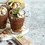 Chocolate Cheesecake Pudding Shots