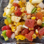 Grandma T's Vegan Zucchini and Bean Salad