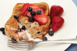 Mixed Berry Stuffed French Toast